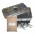 Edelstahl Tisch R�ucherofen Grillofen mit R�uchermehl komplett