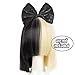 Cosplay Black Headband Bow with Sequins