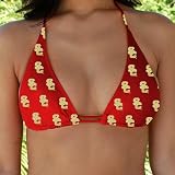 NCAA USC Trojans Ladies Cardinal Spring Breaker Bikini Top (Small)