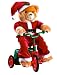 Animated Musical Santa Bear Christmas Decoration