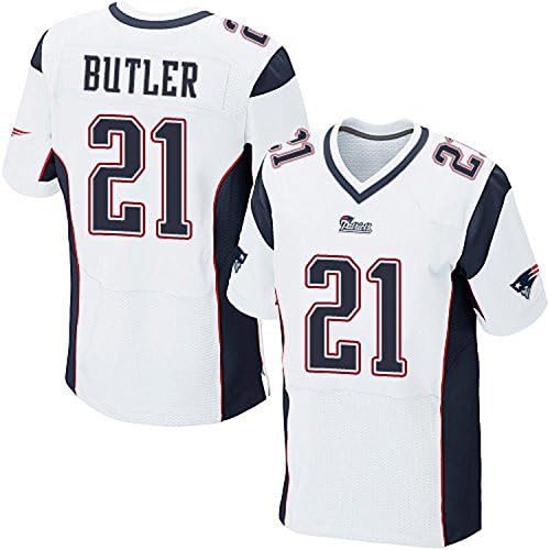 Men's New England Patriots Malcolm Butler #21 Elite Jersey White 52/2XL