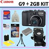 Canon PowerShot G9 12.1MP Digital Camera + 2GB Accessory Kit