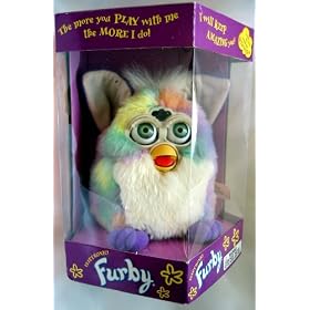 Furby Colorful Tie-Dye Interactive Pet, Speaks Furbish by Furby