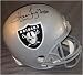 Howie Long Autographed/Hand Signed Oakland Raiders Full Size Deluxe Replica Helmet with HOF 00 Inscr