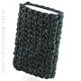 BLACK 100% Organic Hemp iPod Case - sustainable "green" product