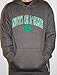Genuine Stuff Notre Dame Fighting Irish NCAA Embroidered Pullover Hooded Sweatshirt - Charcoal