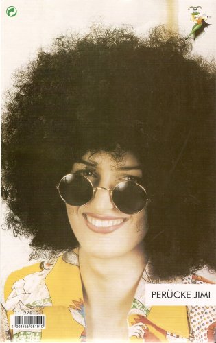 Perücke Riesen Afro Jimi schw
