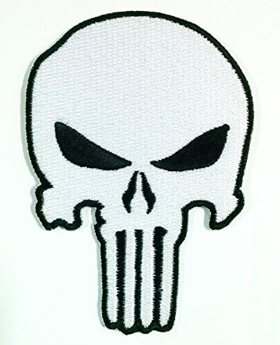 Marvel's Punisher Classic Skull Chest Embroidered Patch ## By Jupeter