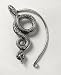 Snake Ear-Wrap in Sterling Silver
