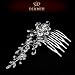 Haarkamm Strass Brautschmuck Hochzeit Haarschmuck JD1215