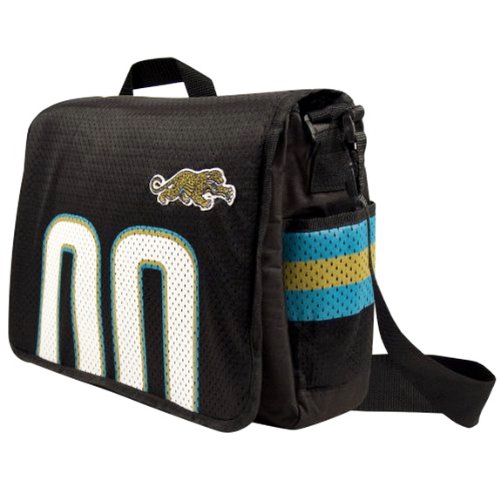 JACKSONVILLE JAGUARS Jersey Style Messenger Bag/Laptop Bag 15.5