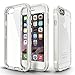 iPhone 6s Case, PLESON® [Crystal Bumper] iPhone 6s Case Cover, Dual Layer Case [Free Screen Protector] [Drop Protection] PC Bumper Scratch Resistant Crystal Clear Back Case for Apple iPhone 6 / 6s