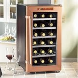 The Wine Enthusiast 18-Bottle Wine Cellar - Copper