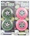 Set of 4 Liquid Metal Scooter Replacement RAZOR Wheels w/ Allen wrench (2 Green & 2 Pink)