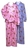 NiteLife MONKEYS Girls Flannel Pajamas