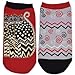 Laurel Burch Women's Polka Dot Felines 2 Pair Pack
