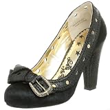 Naughty Monkey Womens Vintage Pump,Black,7.5 M