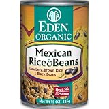 Eden Organic Mexican Rice & Beans, 15-Ounce Cans (Pack of 12)