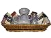 Relaxing Aromatherapy Holiday Gift Basket with Time & Again Waffle Bar Assortment & Burner