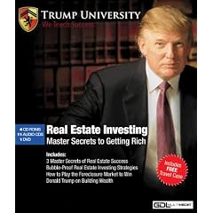 Donald Trump- Real Estate Investing, Master Secrets to Getting Rich, 16 Disc Set w FREE... by Trump University