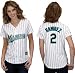 Hanley Ramirez Women's Jersey: Women's 2010 Majestic Home White #2 Florida Marlins Jersey