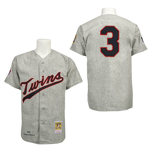 Minnesota Twins Harmon Killebrew Authentic 1969 Road Jersey by Mitchell & Ness