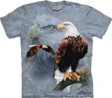 The Mountain Eagle Collage Mens T-shirt