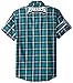 2015 NFL Football Mens Flannel Wordmark Short Sleeve Shirt - Pick Team