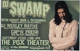 DJ Swamp 2007 Denver Boulder Concert Poster