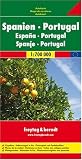 Freytag Berndt Autokarten, Spanien, Portugal: Citypl&auml;ne, Entfernungen in km, Ortsregister mit Postleitzahlen (Multi-country Mapping) - Freytag & Berndt