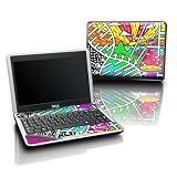 PQC Design Protective Skin Decal Sticker for DELL Mini 10 Laptop Netbook Computer