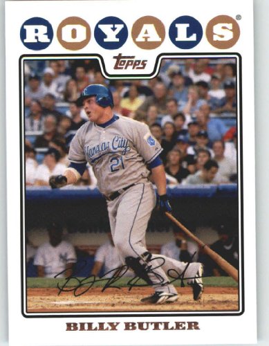 2008 Topps #429 Billy Butler - Kansas City Royals (Baseball Cards)