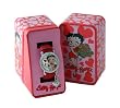 Betty Boop Women's Leather Watch with "Silver Heart" Charm #BB-W341B