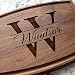Contemporary Name Personalized Cutting Board - Engraved Cutting Board, Custom Cutting Board, Wedding Gift, Housewarming Gift, Anniversary Gift, Engagement W-004 GB