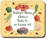 Today's Menu Mouse Pad
