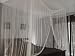 White Four Corner Bed Canopy Mosquito Net Bed Netting Queen King