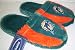 Dolphin Shorts - Miami Dolphins NFL Plush Slide Slippers - S