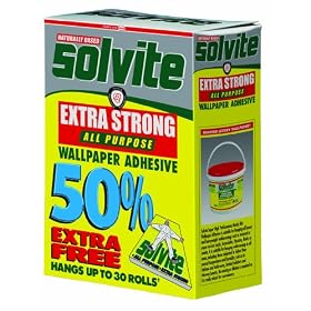 Solvite All Purpose Wallpaper Adhesive Decorator's Box