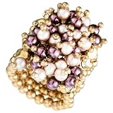 Sheika Ring, multi/gold-plated