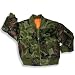 Baby : Sportier - Toddler Boys Reversible Flight Jacket, Olive, Orange (Size 4T)