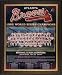 1995 Atlanta Braves World Series Champions Plaque
