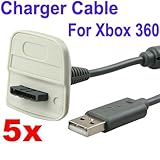 Neewer 5x USB Charger Cable for Xbox 360 Wireless Controller PC
