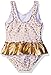 Candlesticks Girls' Gold Kitty One Piece Swim Suit