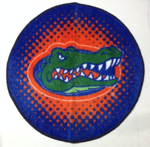 Florida Gators Round Bath Area Door Rug Mat Mascot NCAA 22.5"