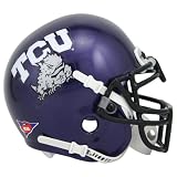 Texas Christian Horned Frogs NCAA Mini Authentic Football Helmet From Schutt