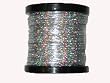 50 yd Clear w/ Silver Holographic CraftLace Spool