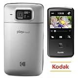 Kodak PlayTouch HD Video Camera REFURBISHED in Silver + 8GB Accessory Kit