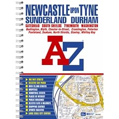 Newcastle upon Tyne Street Atlas (spiral)