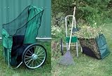 Wood Cart Leaf Bag