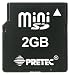 PRETEC 2GB miniSD Card